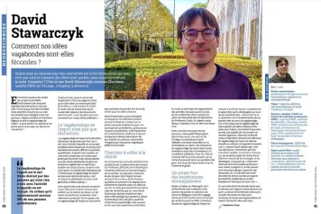 Félicitations à David Stawarczyk, nouveau Chercheur qualifié de l'Université de Liège