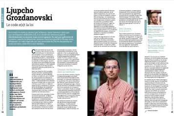 Félicitations à Ljupcho Grozdanovski, nouveau Chercheur qualifié FNRS à l' Université de Liège 