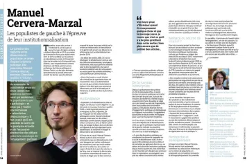 Félicitations à Manuel Cervera-Marzal, nouveau Chercheur qualifié FNRS à l'Université de Liège 