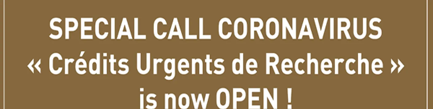 #Coronavirus - Special call coronavirus is now open