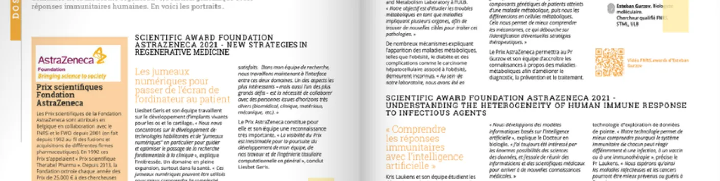 www.FNRS.news 125 | Contribuer au développement de la recherche