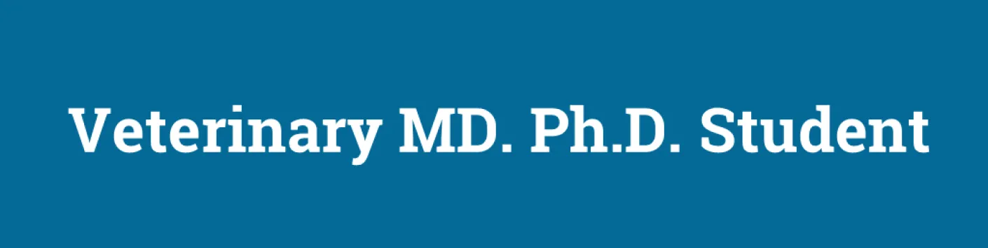Results of the call Grants and Fellowships 2023 - Veterinary MD PhD student