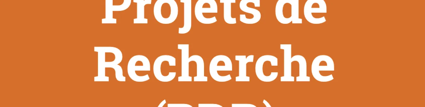 Résultats de l'appel Crédits et Projets 2022 - Projets de Recherche